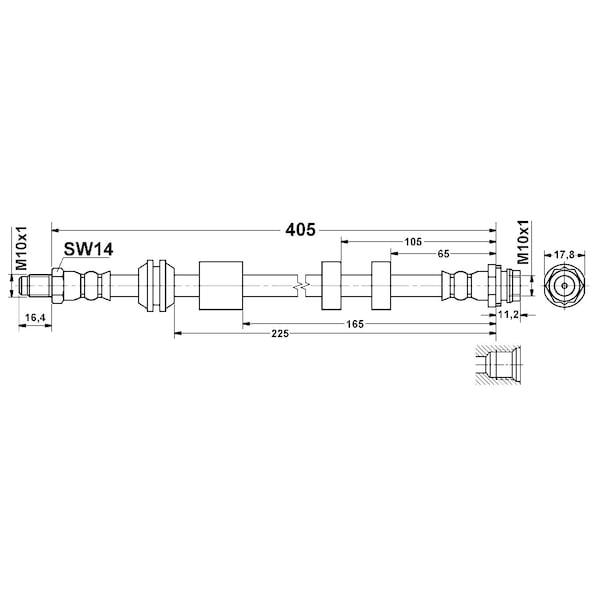 Brake Hose,331194